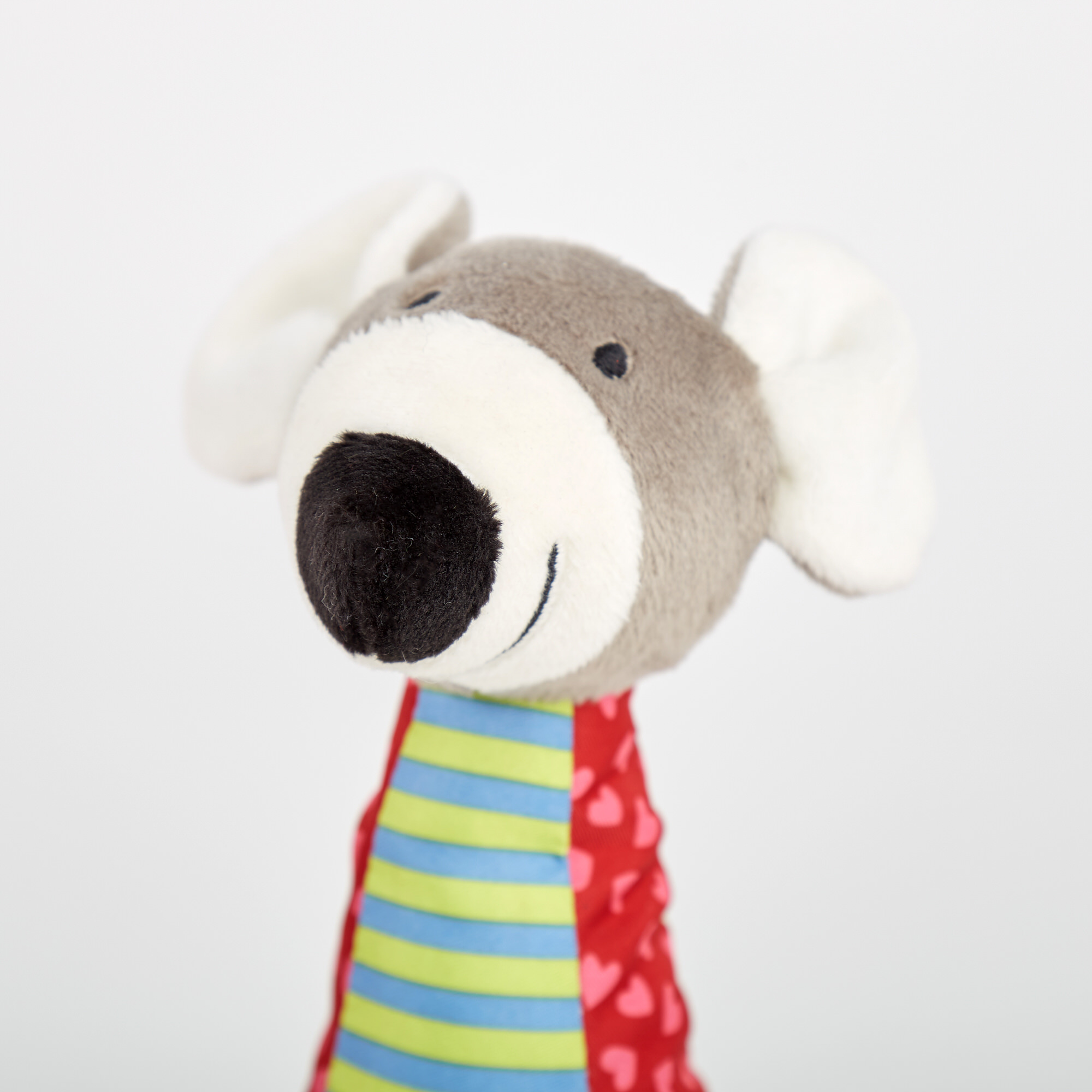 Zestaw miękkich kręgli dla dzieci – zabawka rozwojowa patchwork – sigikid