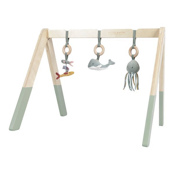 Little Dutch BabyGym Ocean Mięta Pałąk z Zabawkami 0+