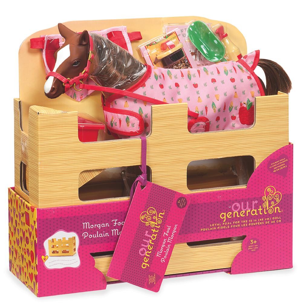 Our Generation Źrebak Morgan z akcesoriami 3+