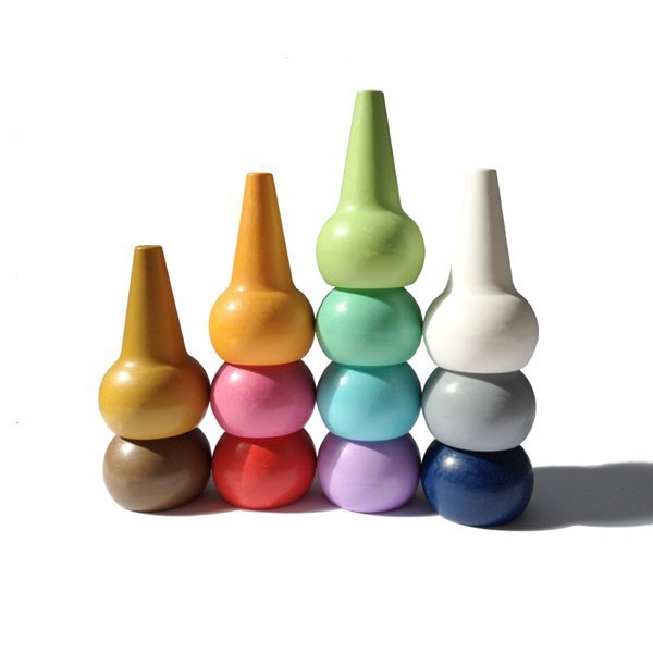 PLAYON Kredki stożkowe PASTEL 6+ | Fabryka Wafelków