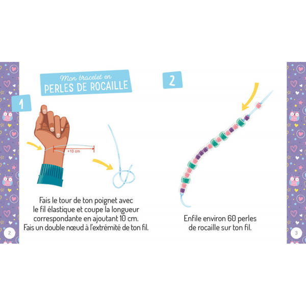 Auzou Zestaw Bransoletek z Zawieszkami 6+ | Fabryka Wafelków