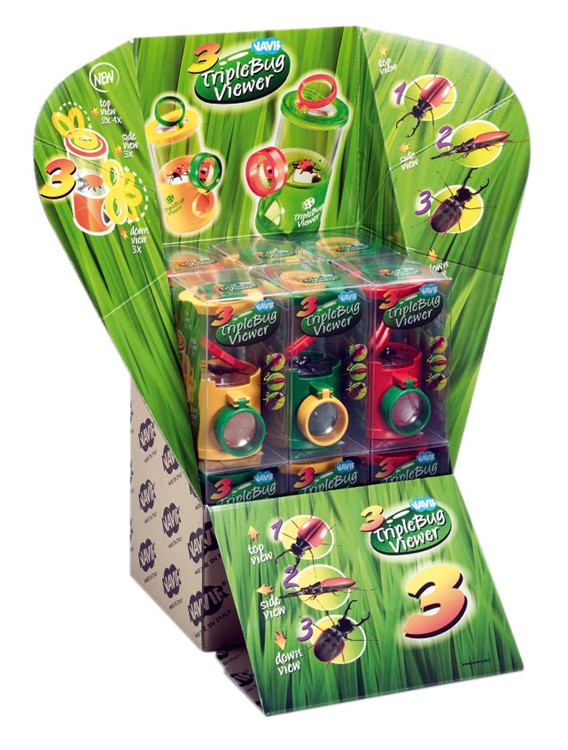 Geo kids Dwukomorowy Pojemnik z Lupą 5+