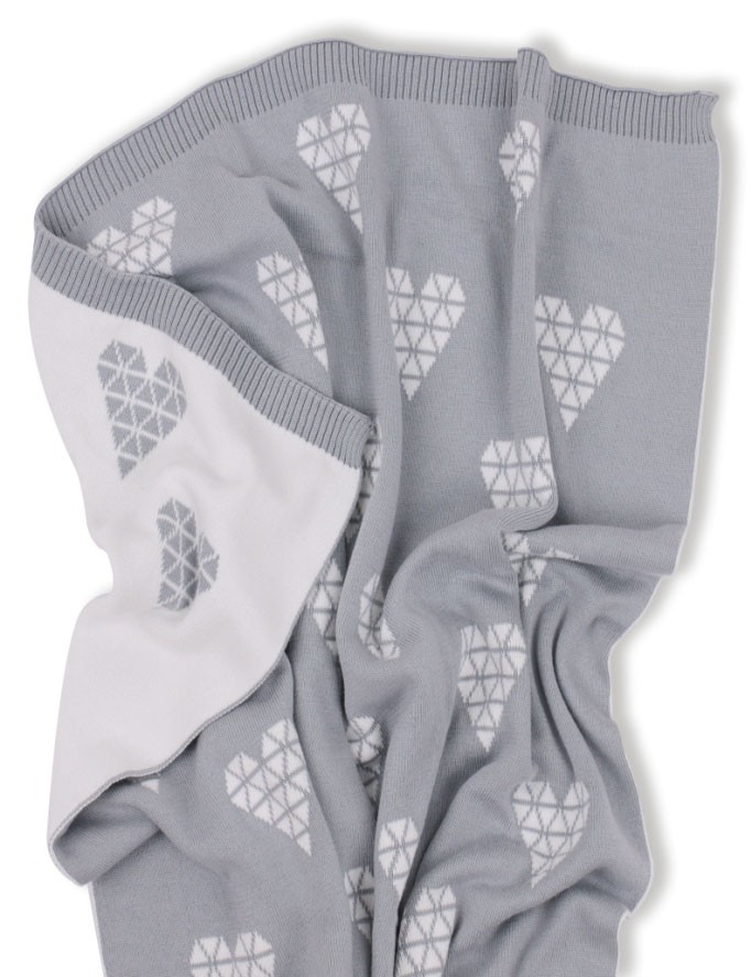 Pink no more Dwustronny Kocyk Tkany 0+