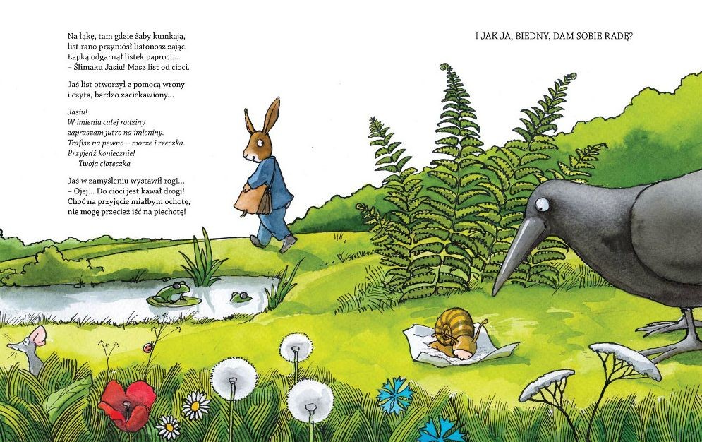 Bajka "Podróż na jednej nodze" Strzałkowska 3+ | Książka Edukacyjna