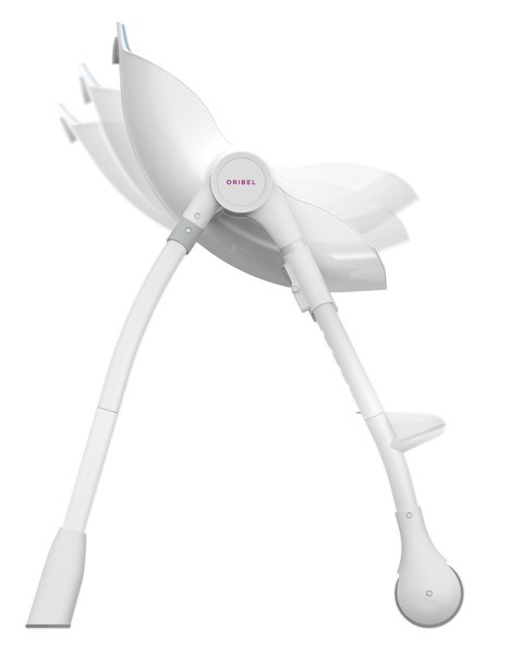 Oribel Krzesełko do karmienia Cocoon Błękitny 6m+