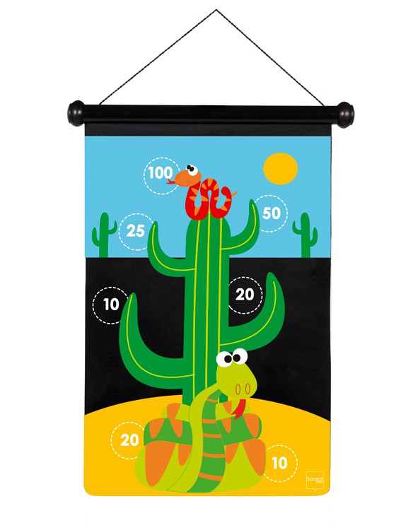Scratch Rzutki magnetyczne Robaczki 3+