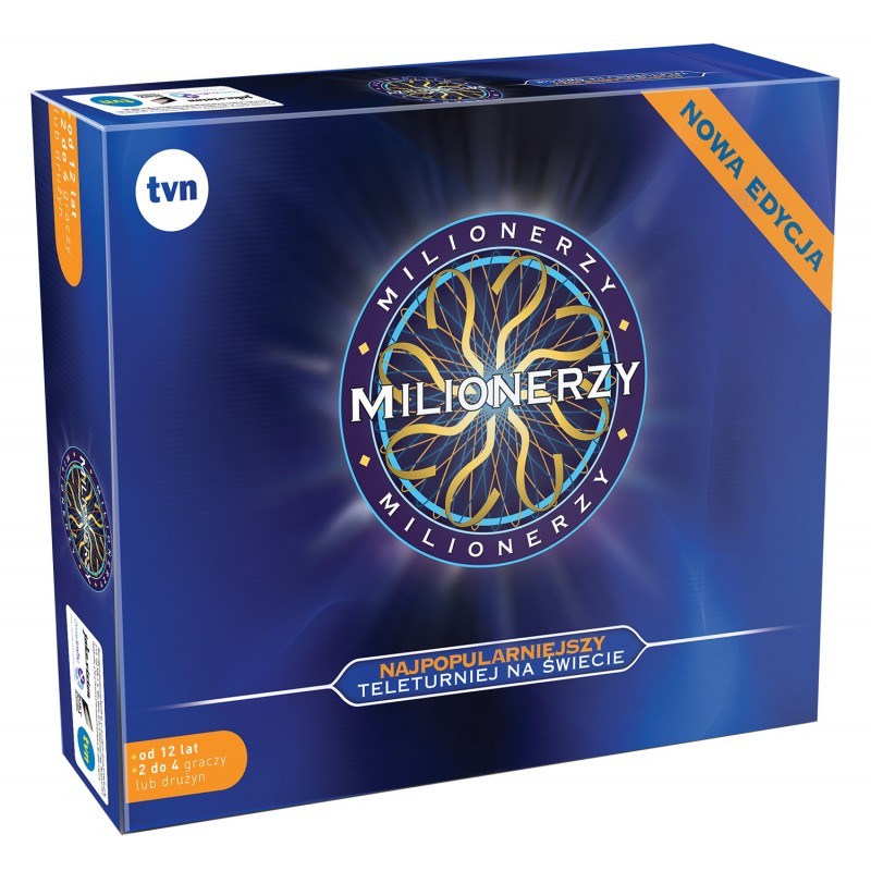 Gra Milionerzy TM TOYS Planszowa 12+ lat