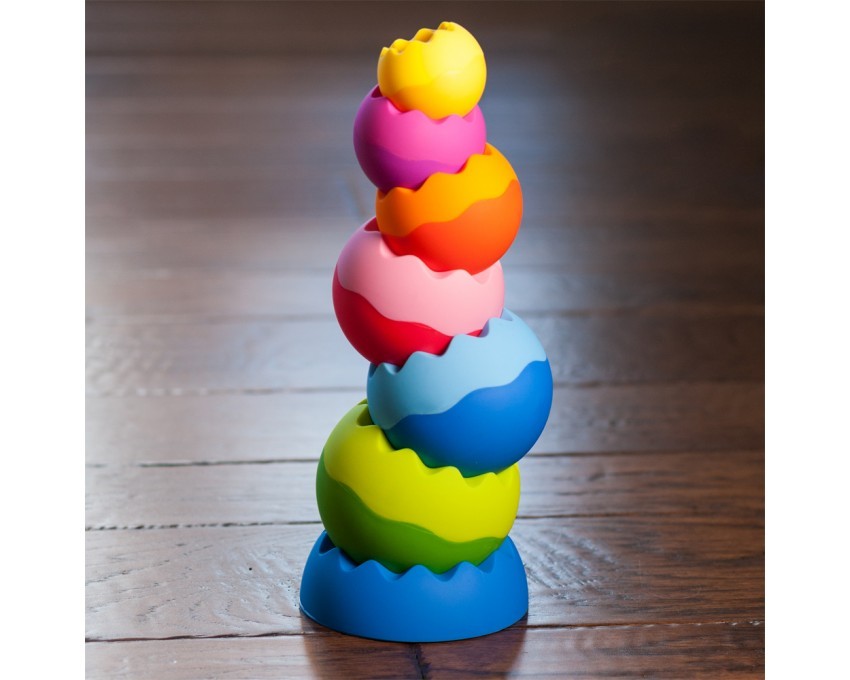 Fat Brain Toy Kule Tobbles Neo - Zabawka Sensoryczna 1+