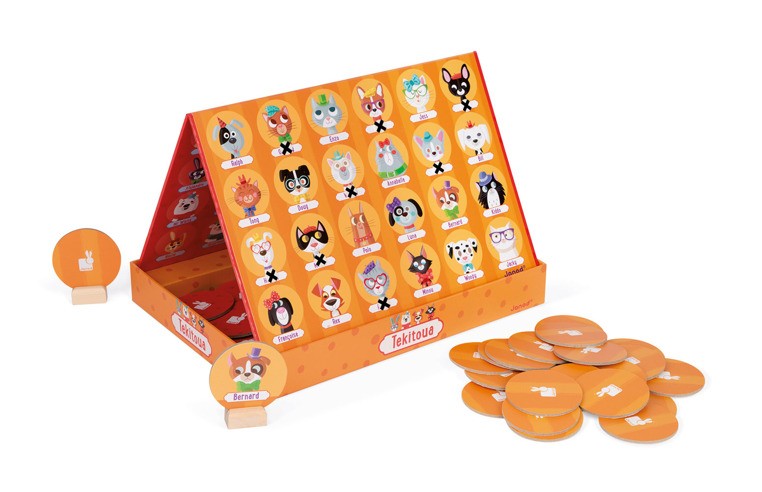 Janod Gra planszowa Zgadnij kim jestem! Zwierzęta 5+