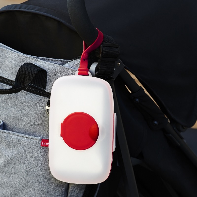 Skip Hop Pojemnik na Mokre Chusteczki Swipes Red 0+