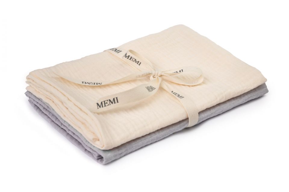 My Memi Pieluszki Muślinowe Organic 2-pak 45x45 0+m