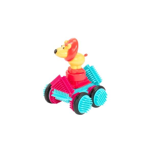 Klocki jeżyki - zestaw dżungla w tubie 54 szt