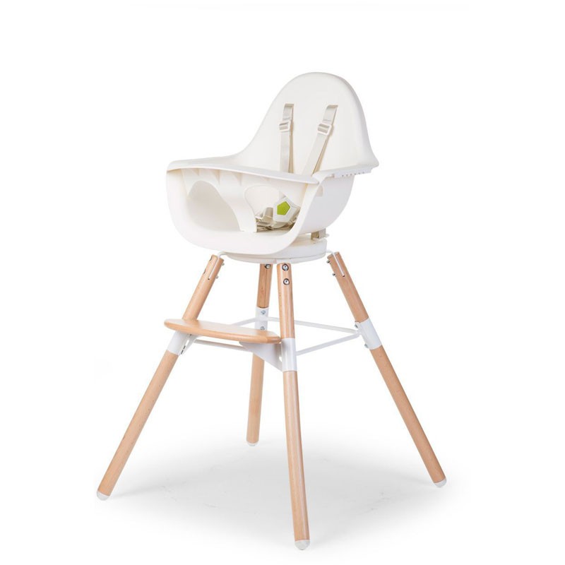 Childhome, Krzesełko do karmienia Evolu 2 ONE80 Natural/White