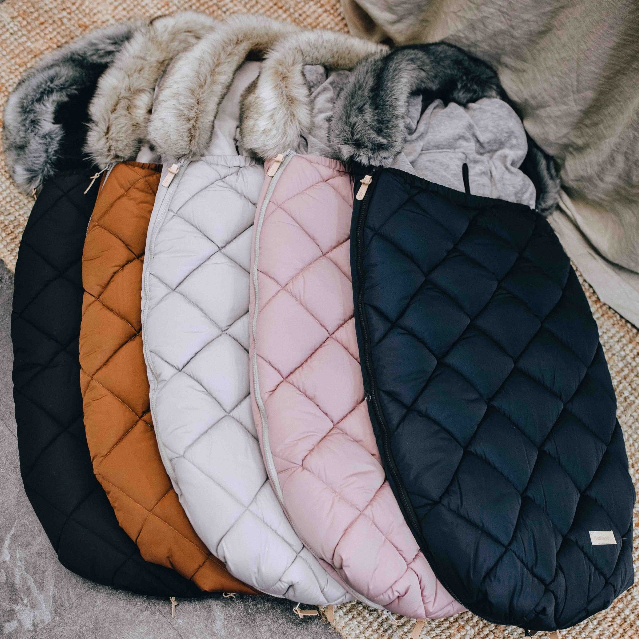 Śpiworek do wózka Beztroska M 5-24m - Jasno Szary