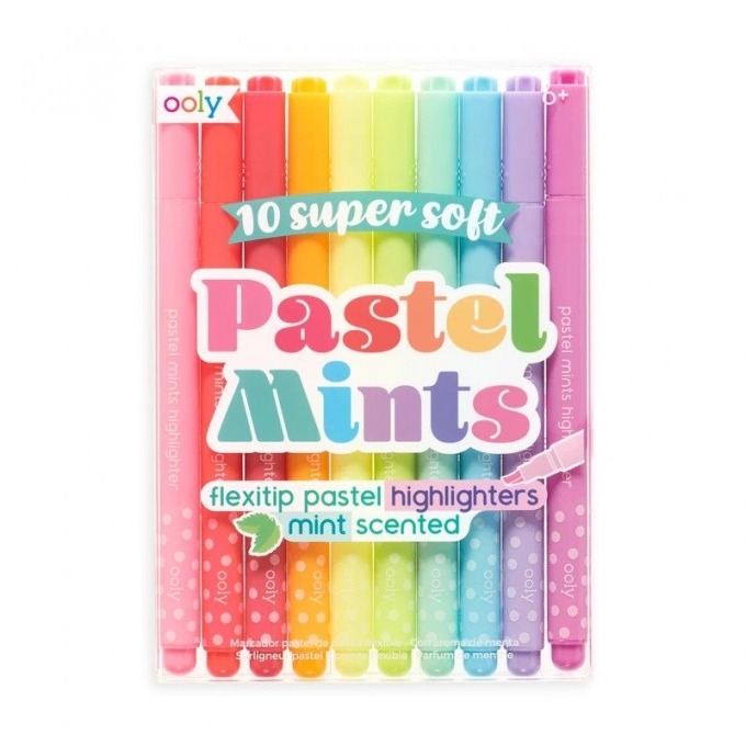 Ooly, Flamastry / Zakreślacze, Pachnące, Pastelowe, Pastel Mints