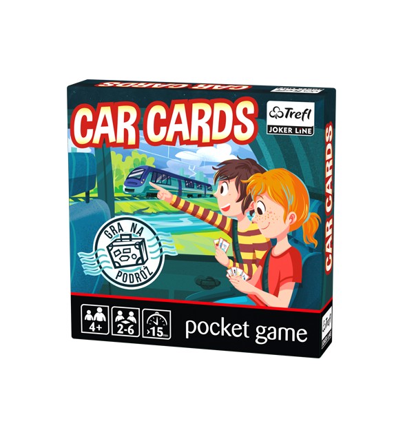 Gra Car Cards Podróżna 4+ | Edukacyjna