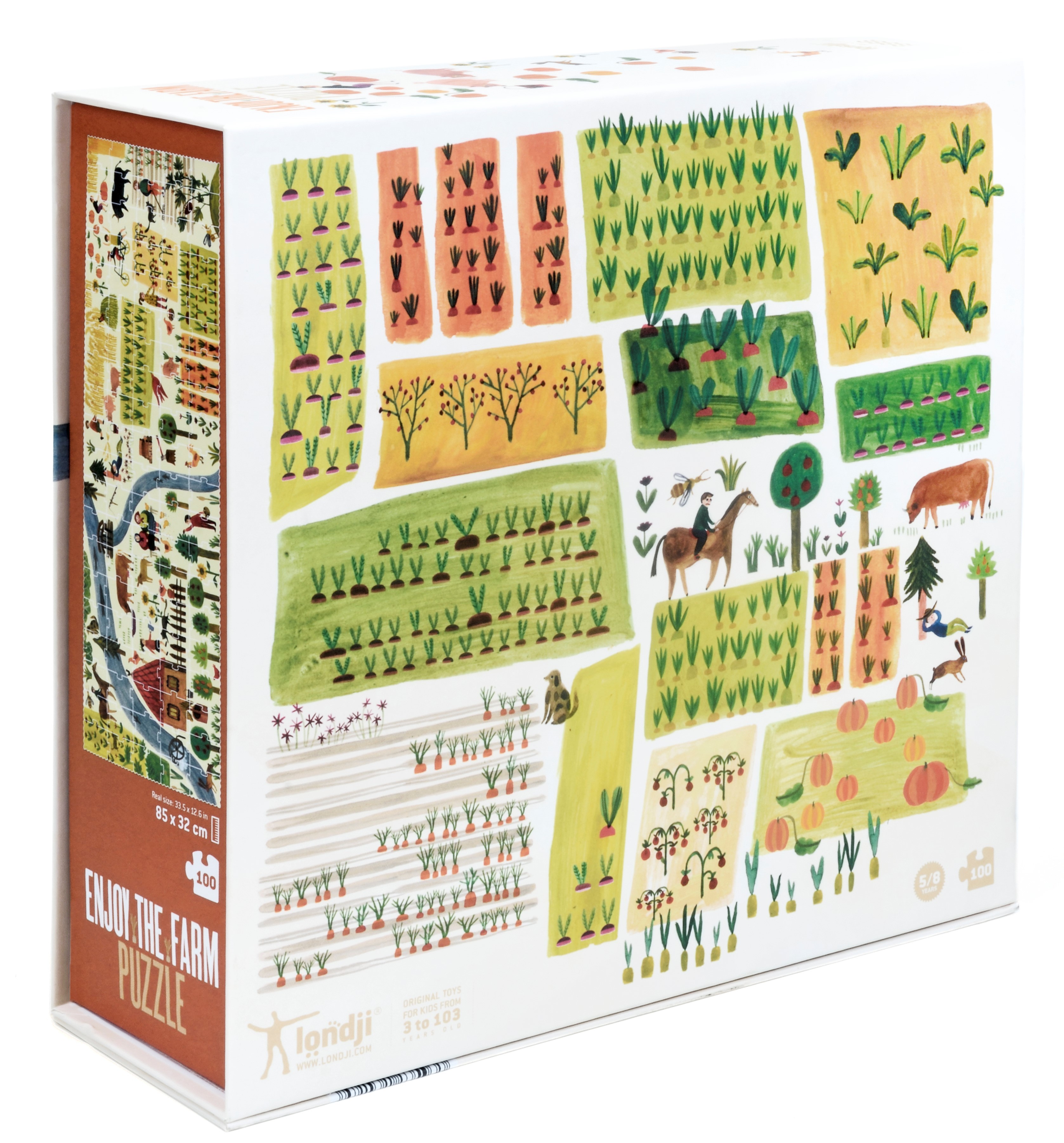 Londji Puzzle Farma 100 elementów 6+