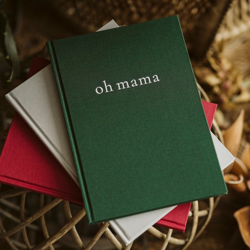 Pamiętnik przyszłej mamy Oh Mama Bottle Green
