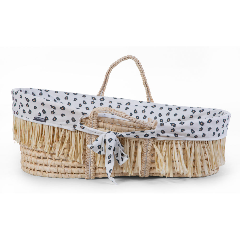 Childhome Kosz Mojżesza Boho z kukurydzy + materacyk 0+