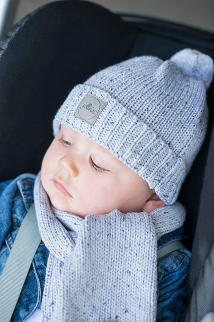 Jollein, Czapeczka 9-18 mies. Confetti Stone green