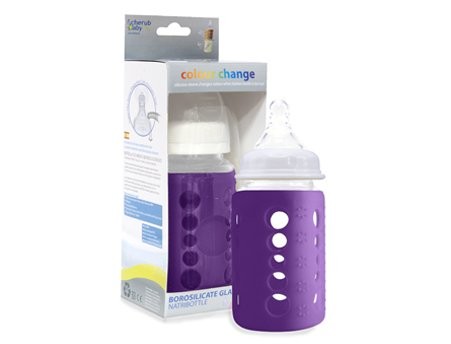 Cherub Baby Eko-butelka 240ml Purple - Termoochronna