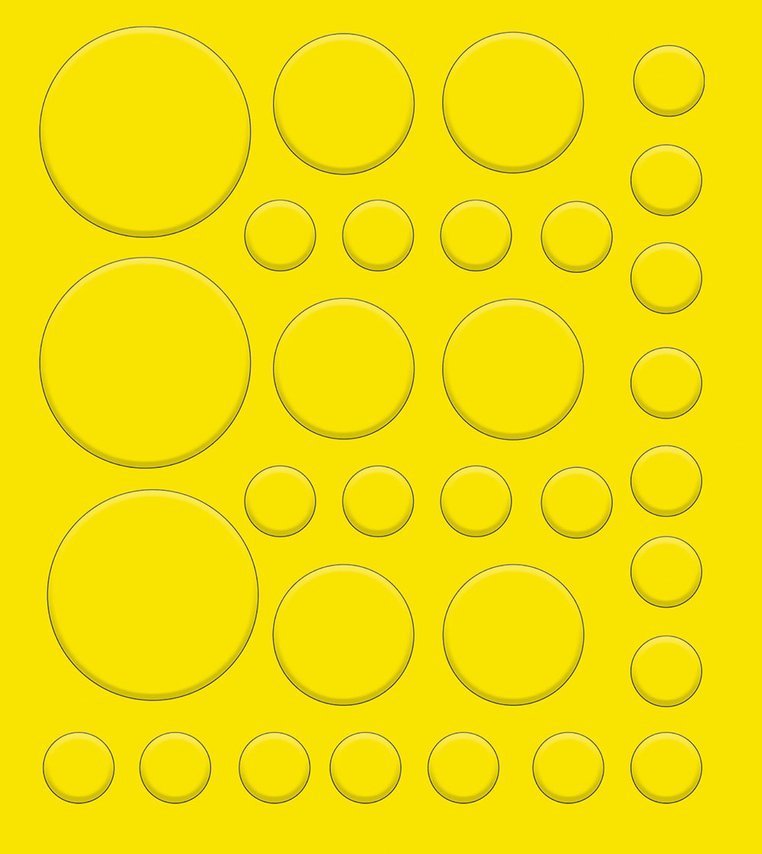 Janod Zestaw kreatywny Okrągłe naklejki Wiosna 3+