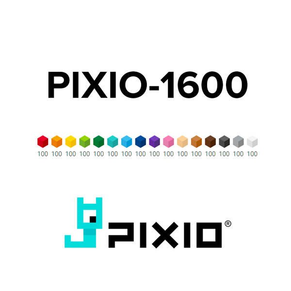 Pixio Klocki Magnetyczne 1600el Design Series 6+