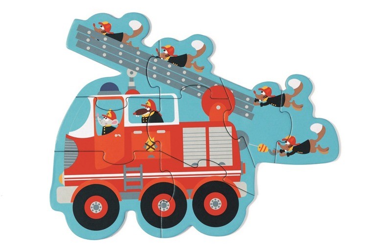 Scratch Pierwsze Puzzle Pojazdy 2+ 6el.