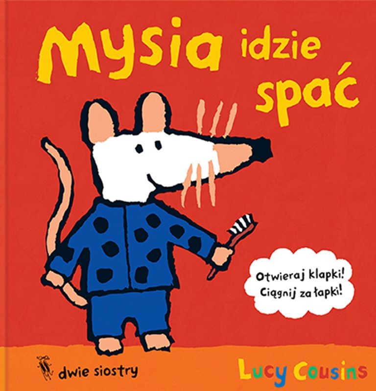 Książka Mysia Idzie Spać Lucy Cousins | Edukacyjna