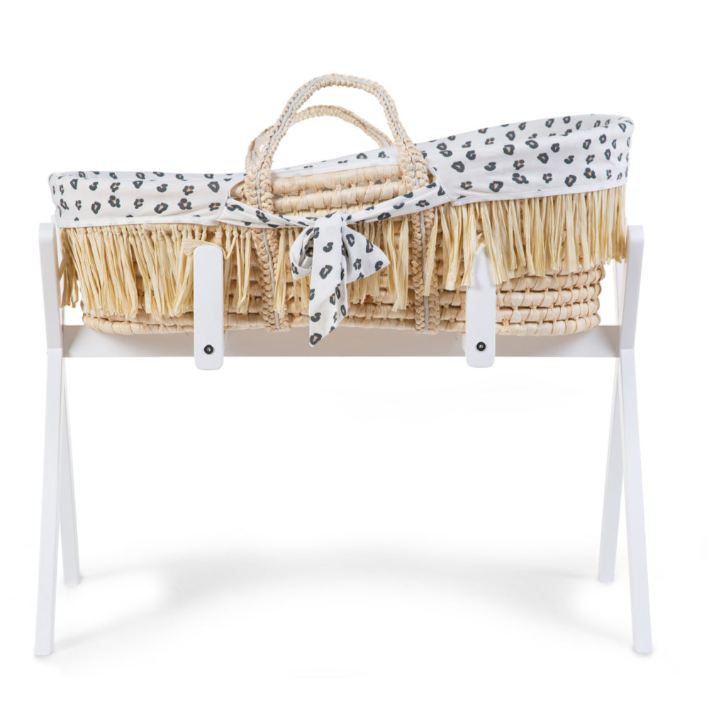 Childhome Kosz Mojżesza Boho z kukurydzy + materacyk 0+