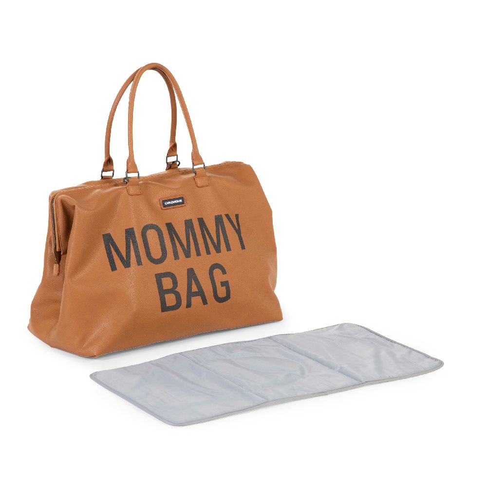 Childhome Torba Mommy Bag Brązowa - Funkcjonalna dla Mamy