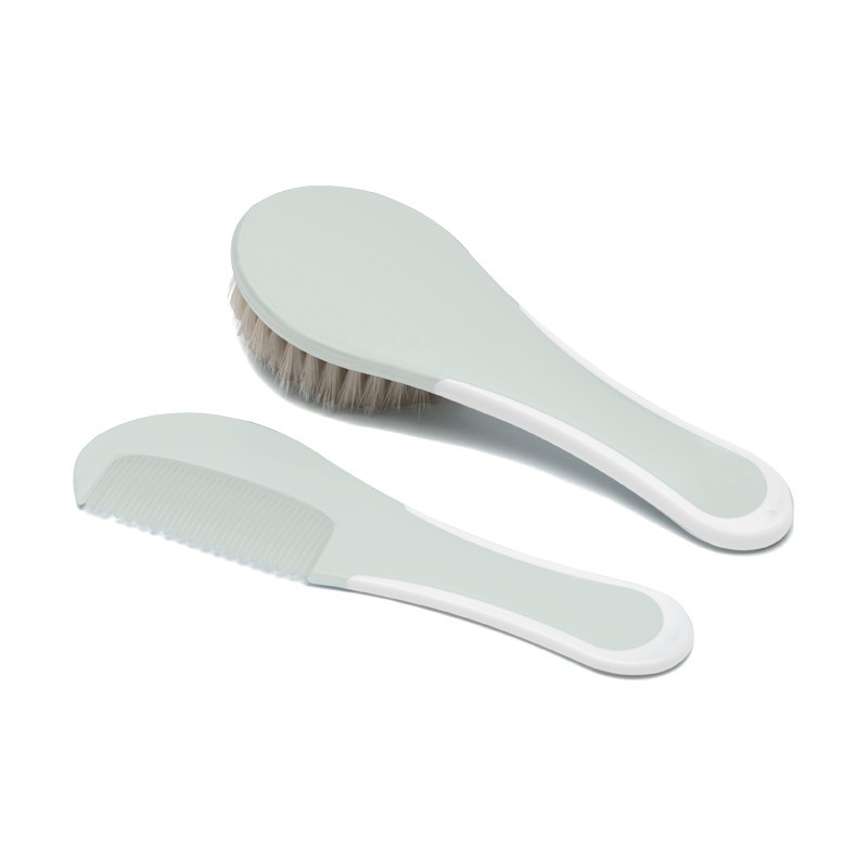 Bebe-Jou Szczoteczka z grzebykiem Sky Green 0+ | Pielęgnacja