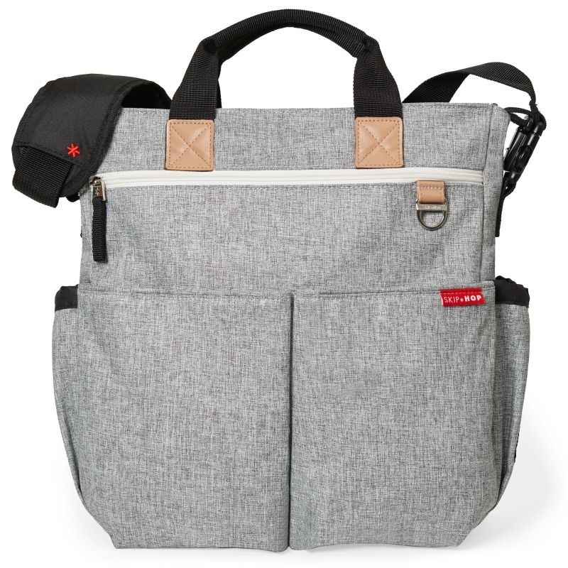 Skip hop, Torba Duo Signature Grey Melange