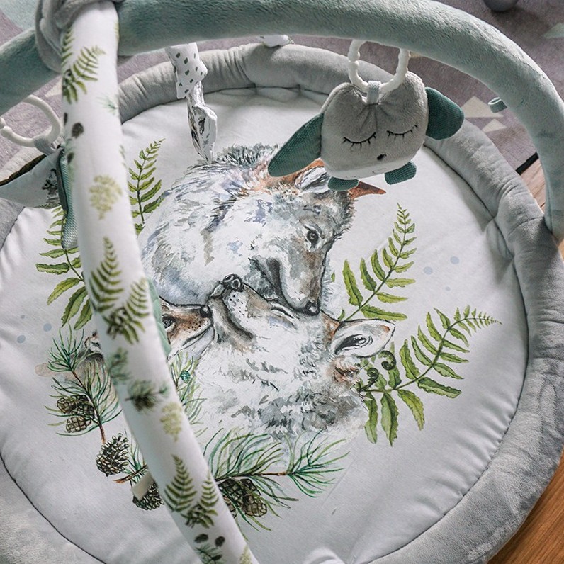 Babysteps Mata Edukacyjna Wolf Family 0+