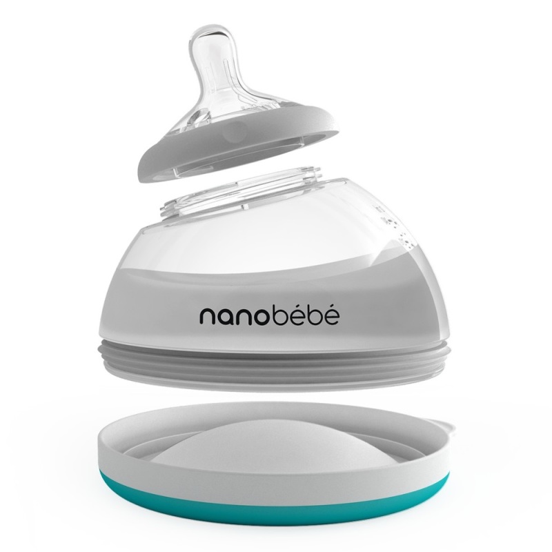 Nanobebe Smoczek Silikonowy Y - Szybki Przepływ 2szt 6m+
