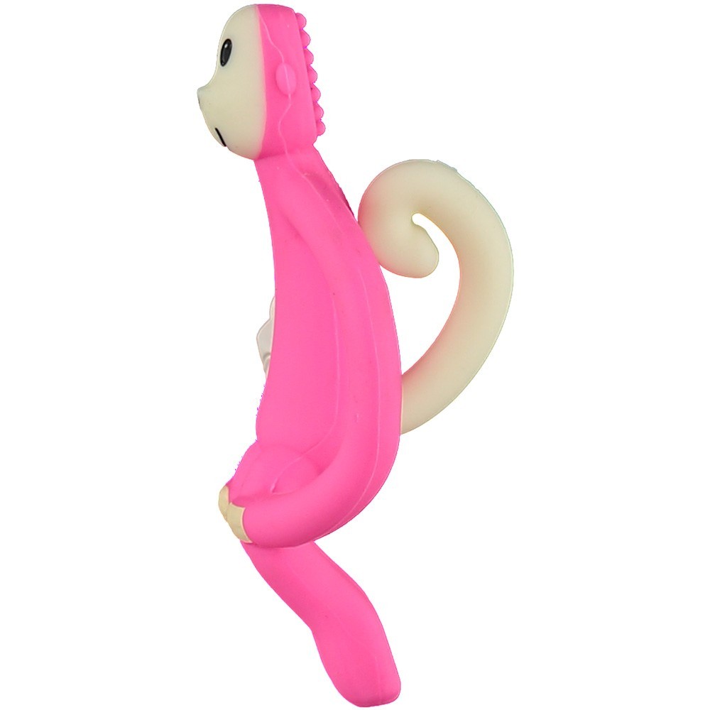Matchstick Monkey Gryzak Masujący Szczoteczka różowy