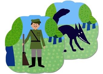 Djeco Gra Karciana Czerwony Kapturek 4+