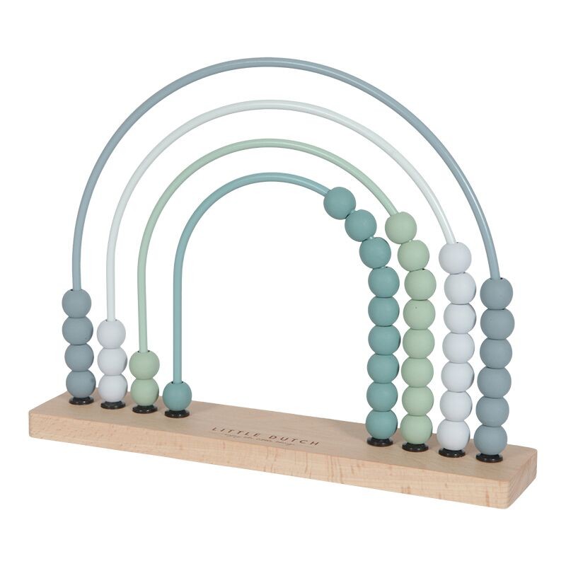 Little Dutch Liczydło Tęcza Błękit 1+