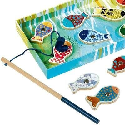 Djeco Gra Edukacyjna Wędkowanie 12 el 2+