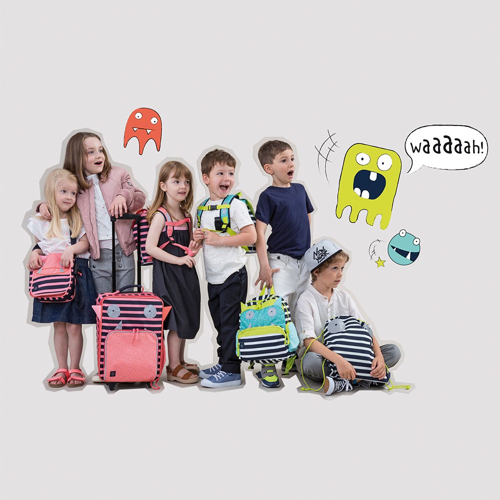 Lassig Plecak Little Monster Termoizolacja Granatowy