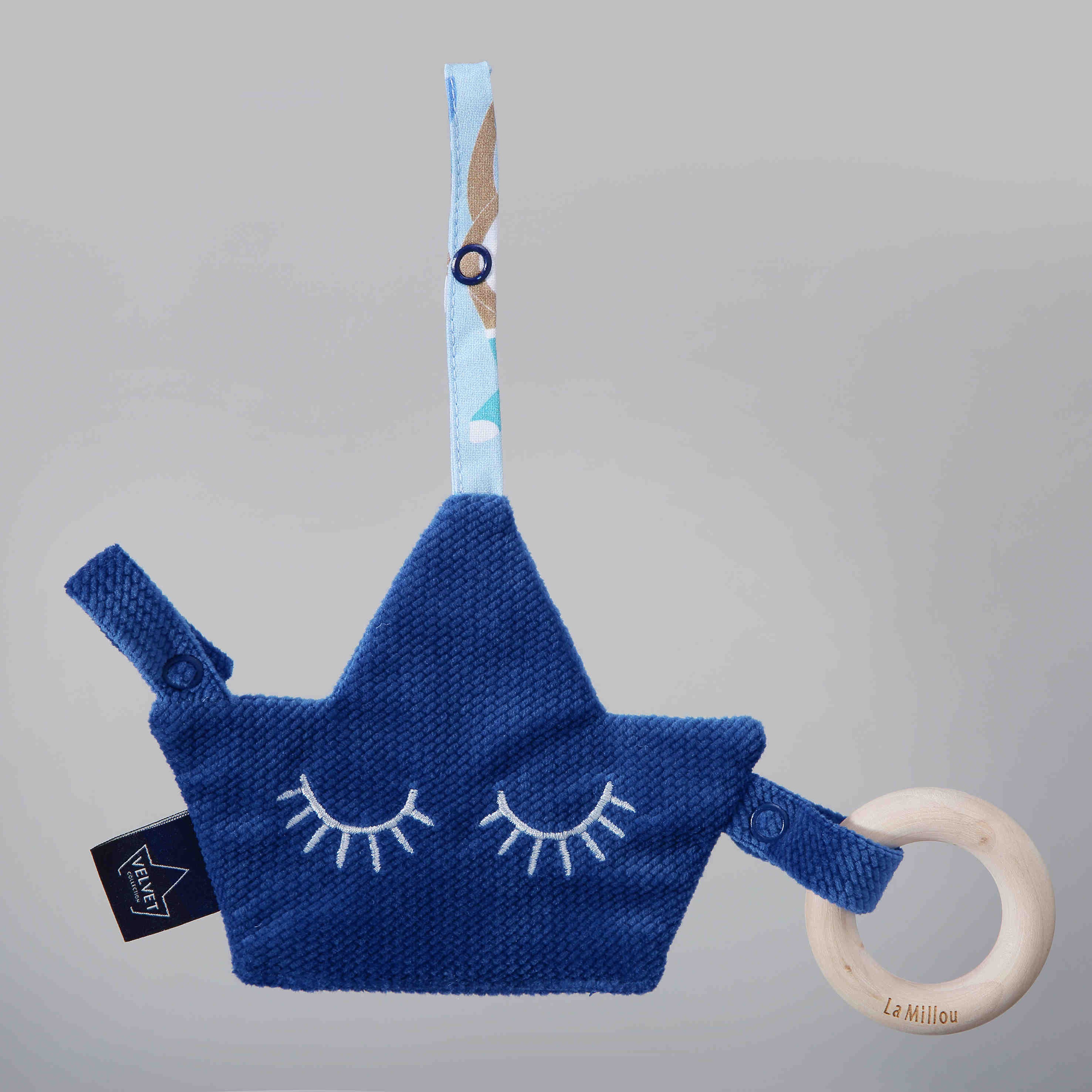 La Millou Zawieszka z gryzakiem Navy Monkey 0+