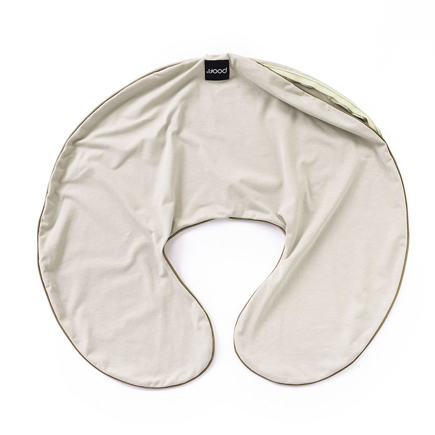 Poofi Poduszka do karmienia Organic - latte 50x60cm