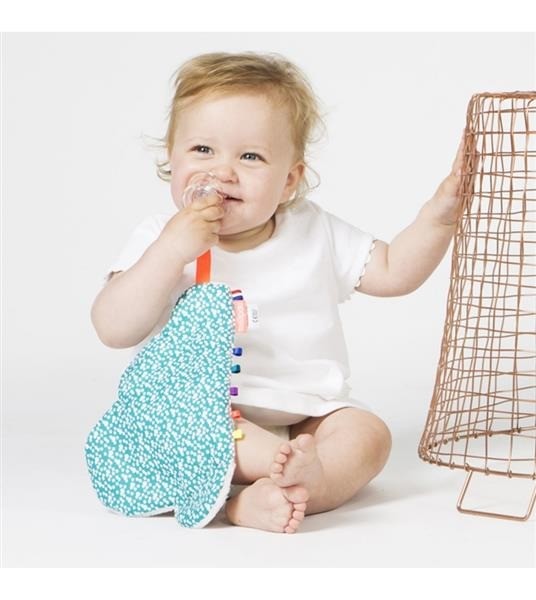 Mellipou Przytulanka z uchwytem na smoczek Amy Menthe