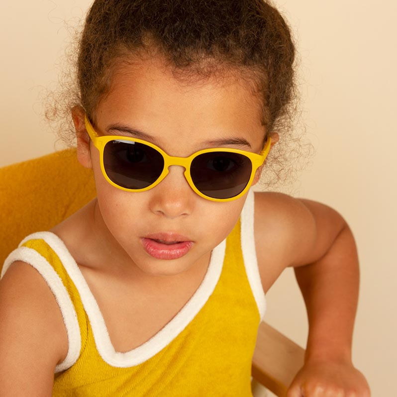 Ki ET LA Okulary przeciwsłoneczne Wazz 1-2 lat Mustard