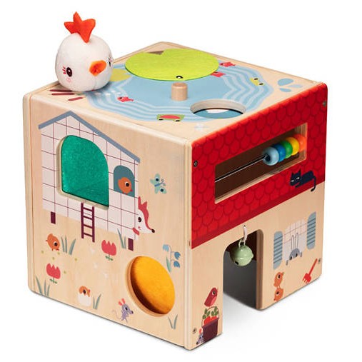 Lilliputiens Kostka Wielofunkcyjna Farma 12m+