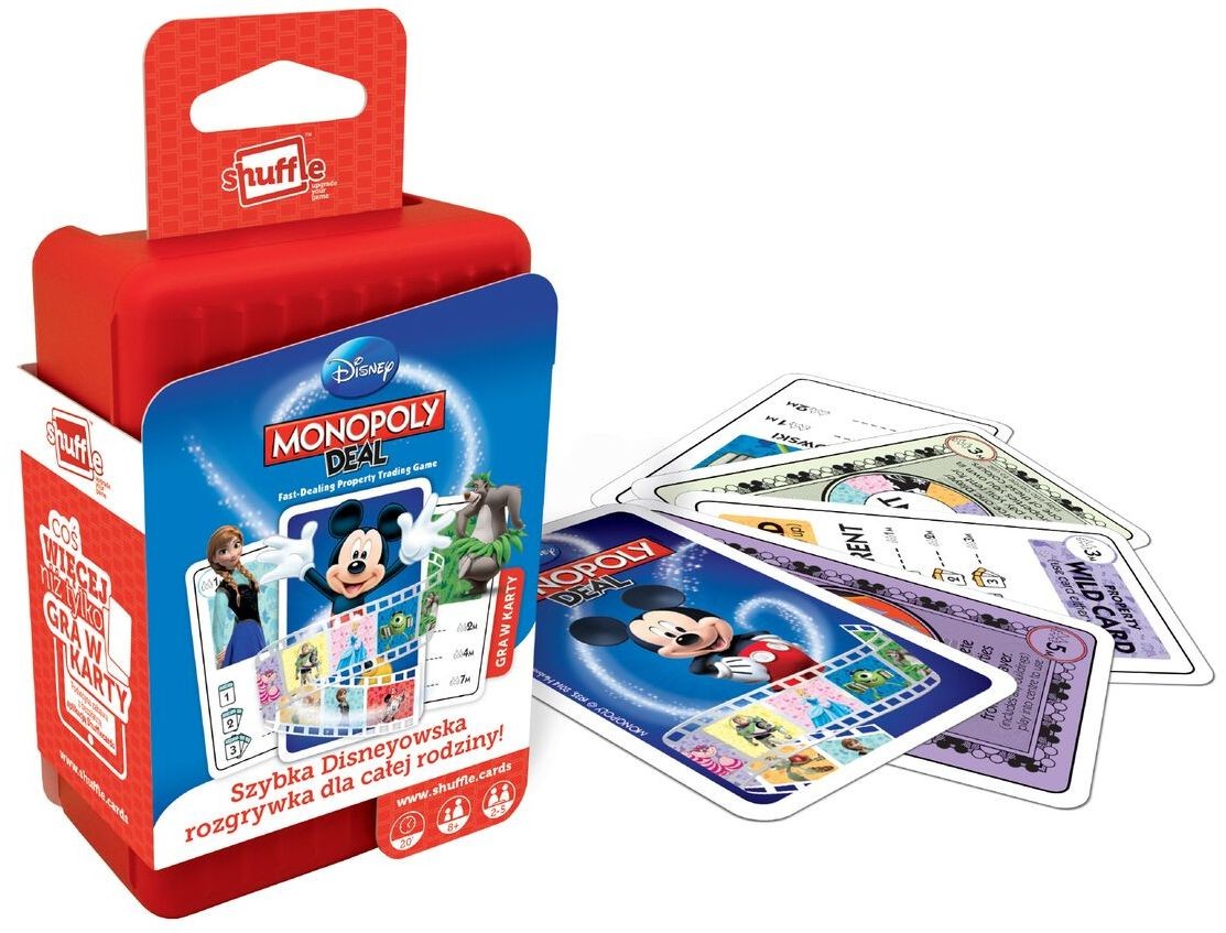 Gra Monopoly Deal Disney Shuffle 6+ | Cartamundi