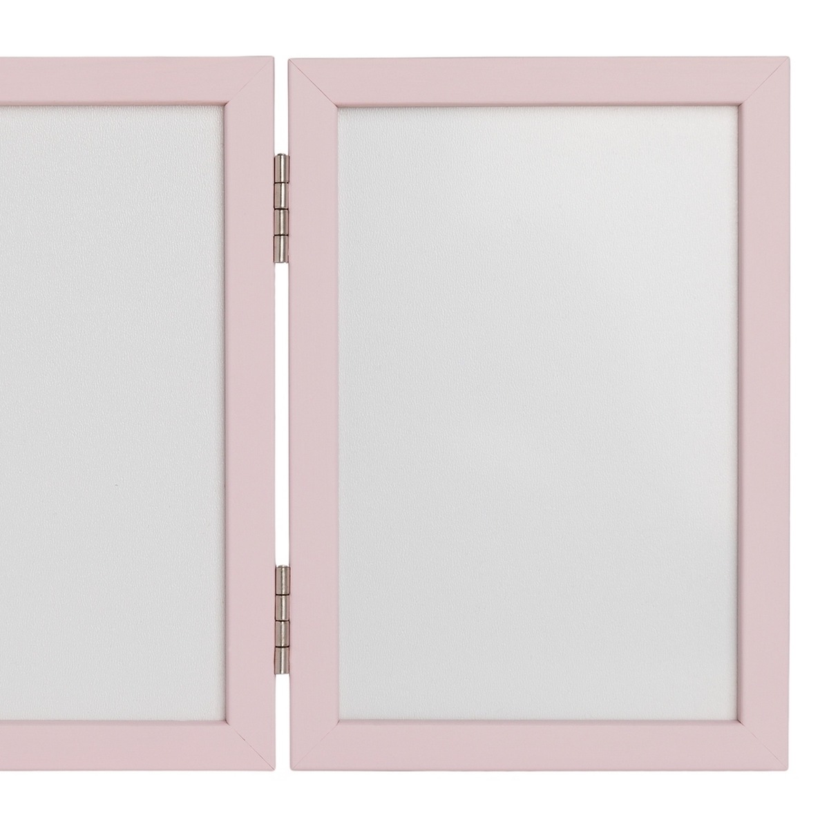 Odcisk Bobasa Ramka z Glinką Podwójna Różowa 0+