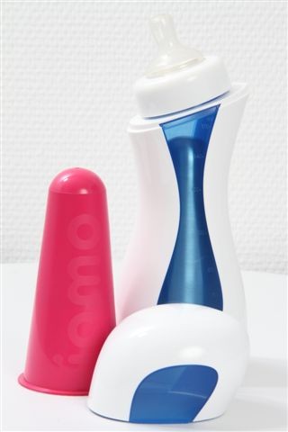 iiamo go Samopodgrzewająca Butelka Biało-Niebieska