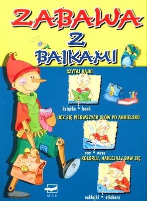 Mak Książka Czytaj i ucz się angielskiego 100str 3+