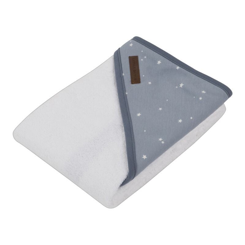 Little Dutch Ręcznik Bawełniany Little Stars Blue | 0+